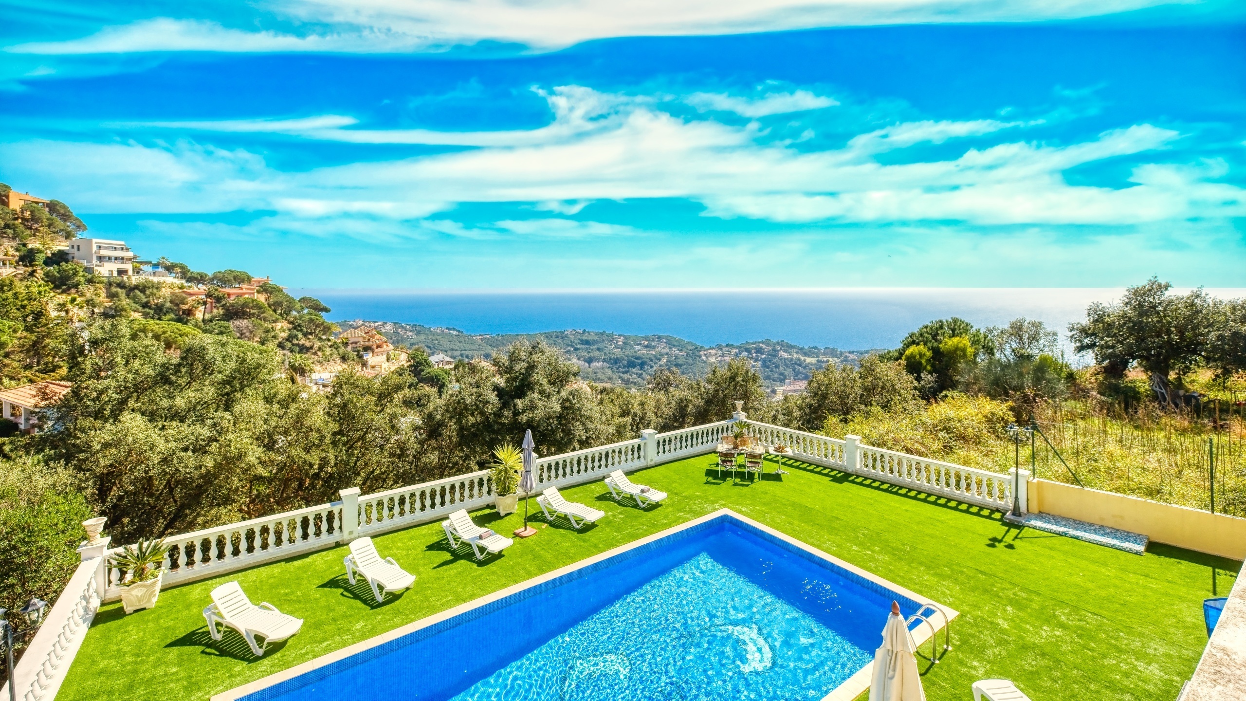 Villas de vacaciones Costa Brava España - Villa Sunrise - Una de las vistas