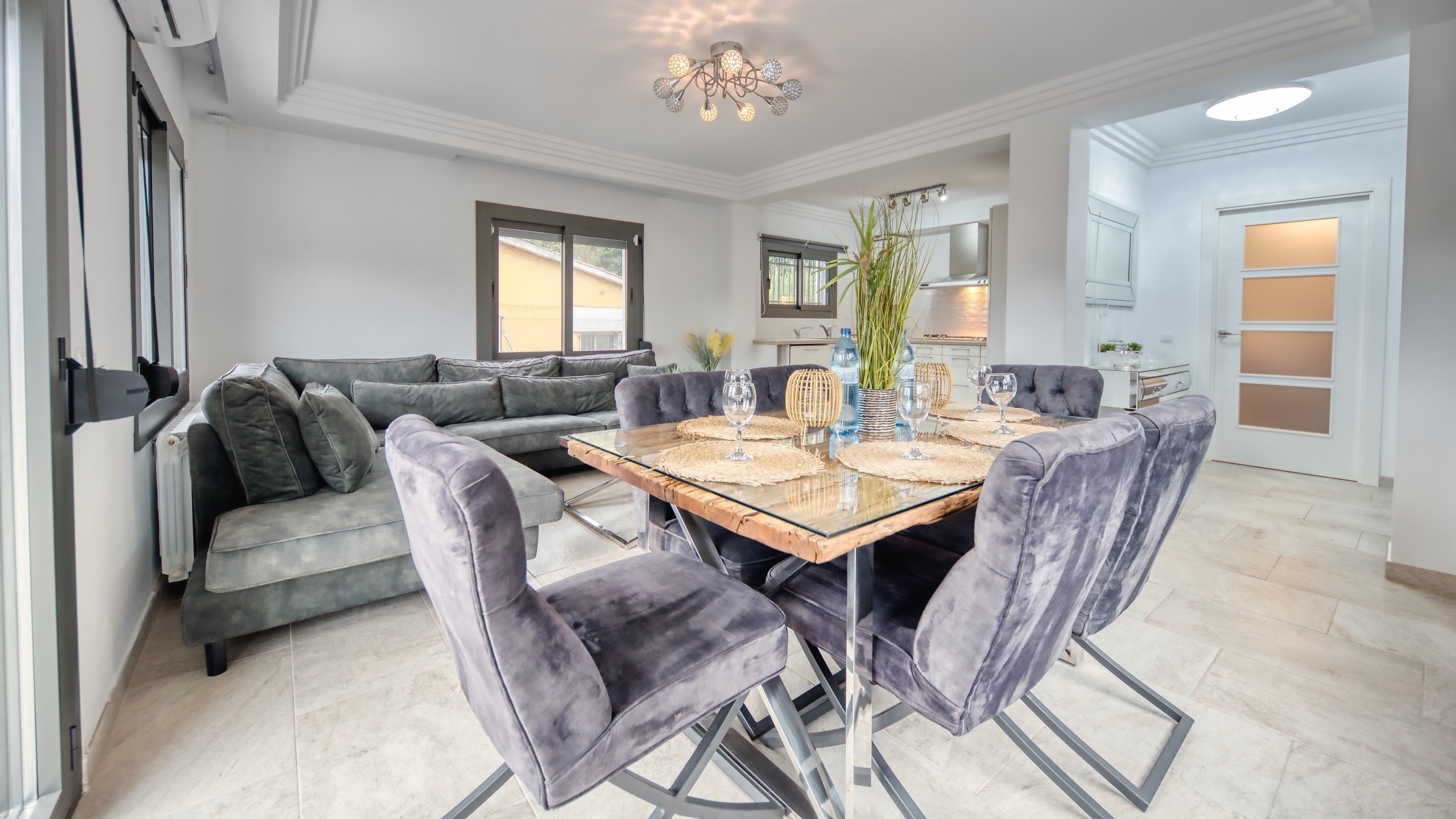 Villas de vacaciones Costa Brava España - Villa Palmera - Comedor