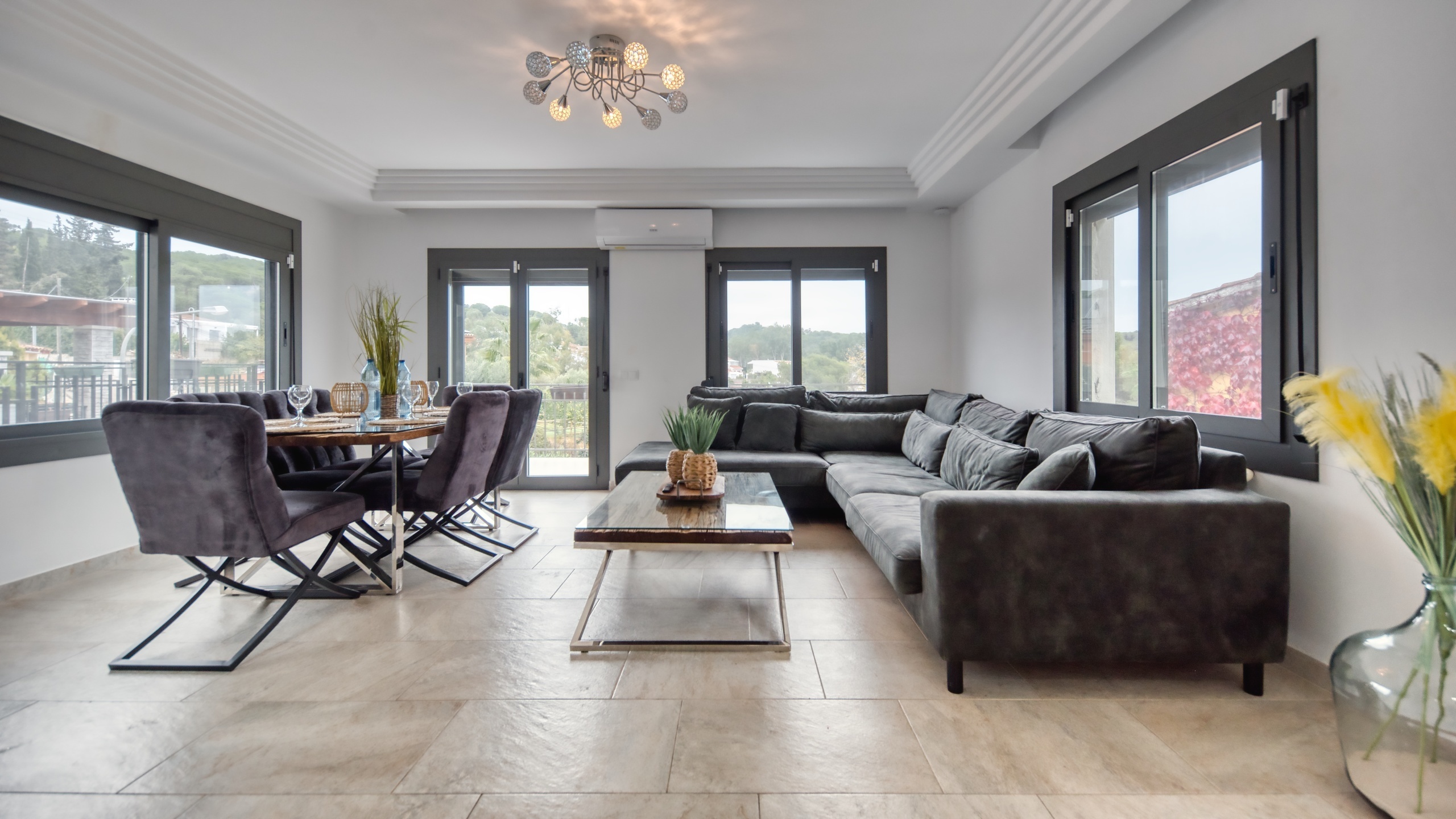 Villas de vacaciones Costa Brava España - Villa Palmera - Sala de estar