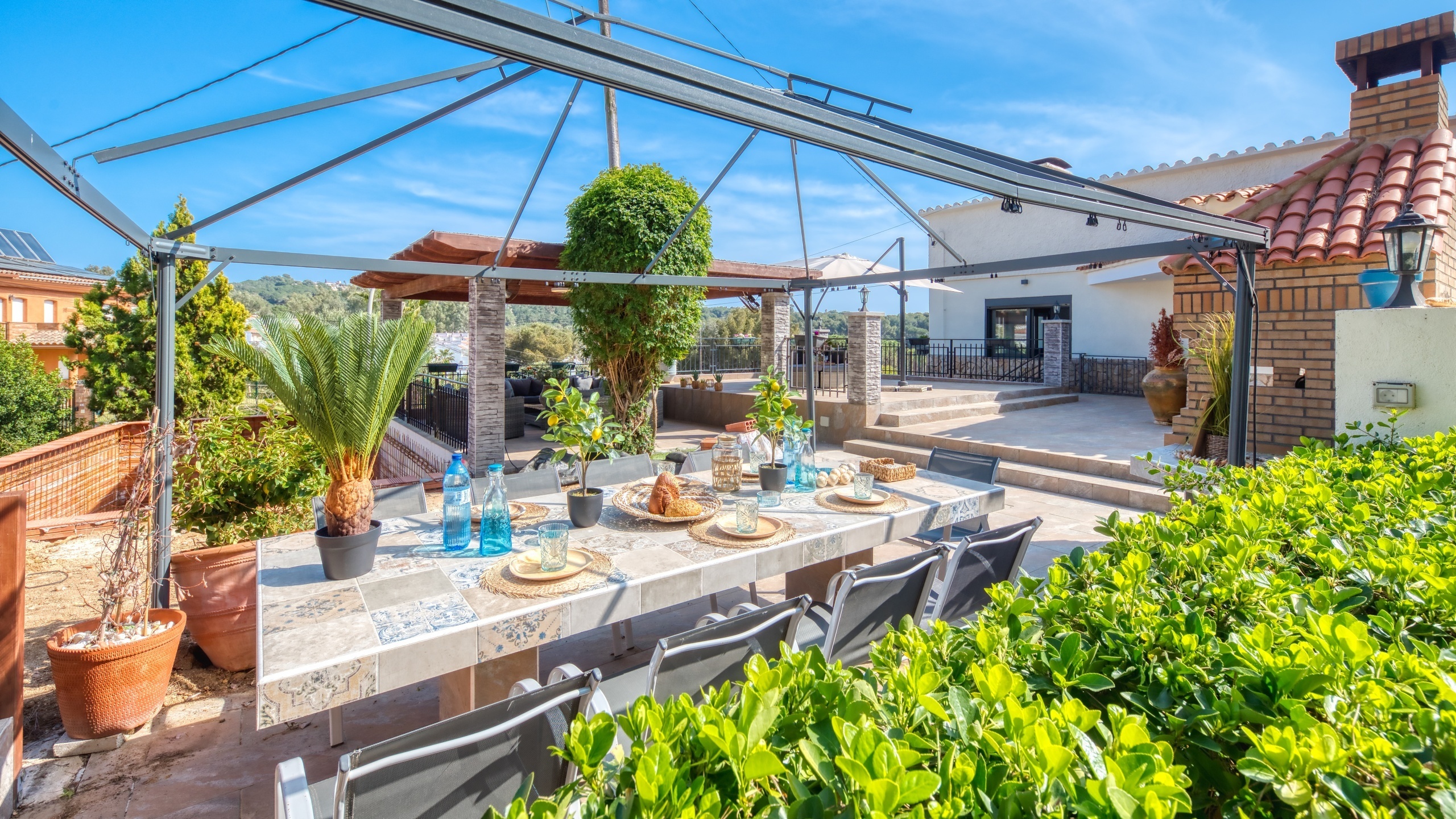 Villas de vacaciones Costa Brava España - Villa Palmera - Comedor