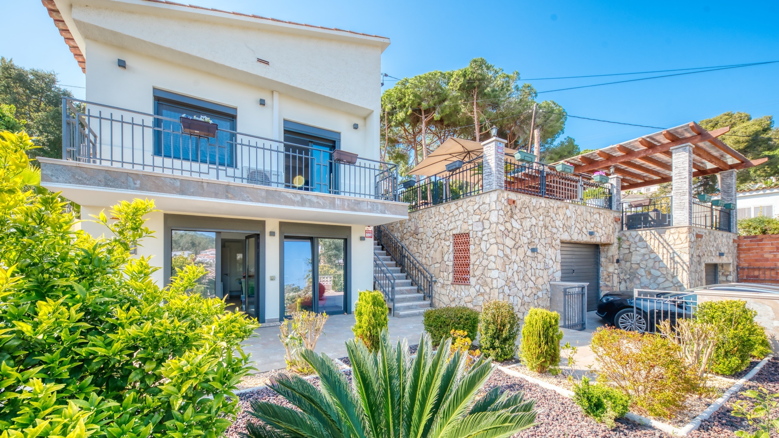Villas de vacaciones Costa Brava España - Villa Palmera - Villa exterior