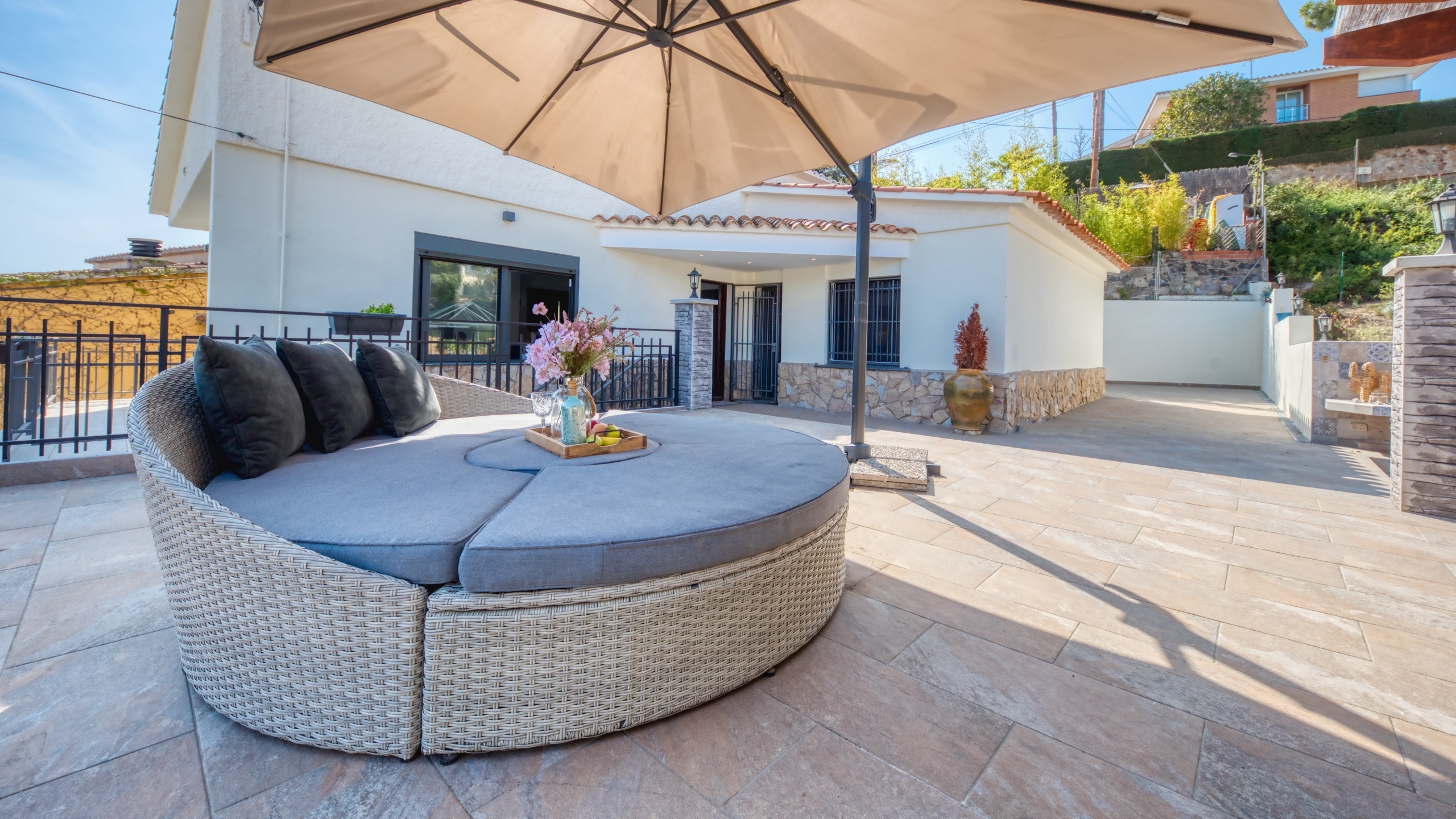 Villas de vacaciones Costa Brava España - Villa Palmera - Lugar romántico