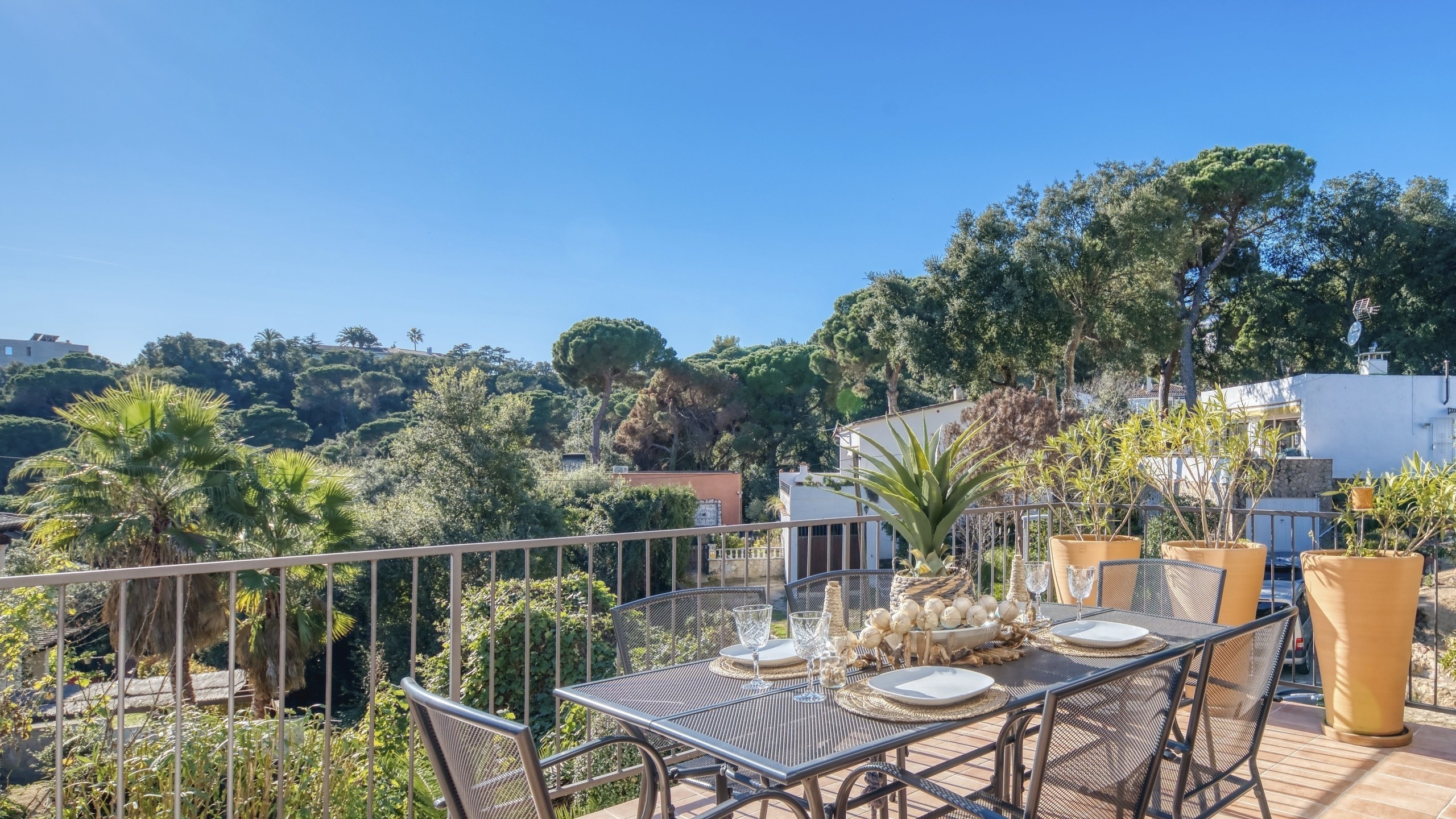 Villas de vacaciones Costa Brava España - Casa AdoRa - Terraza