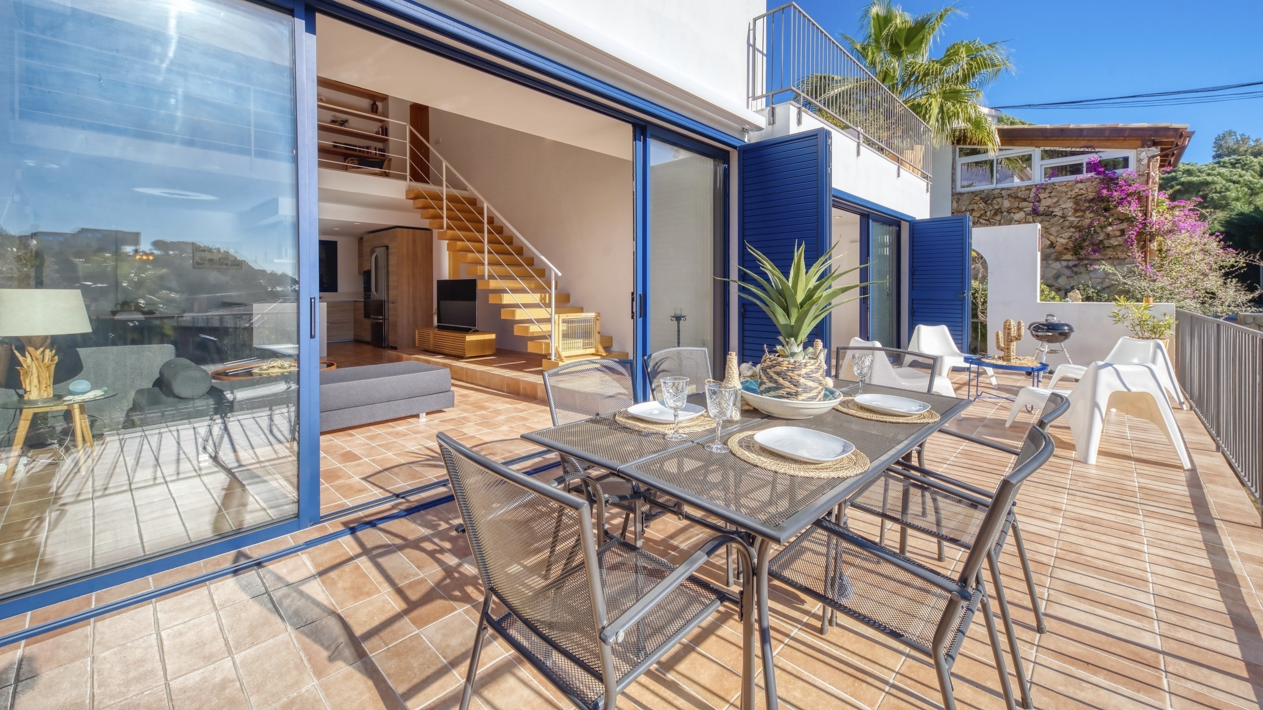 Villas de vacaciones Costa Brava España - Casa AdoRa - Terraza