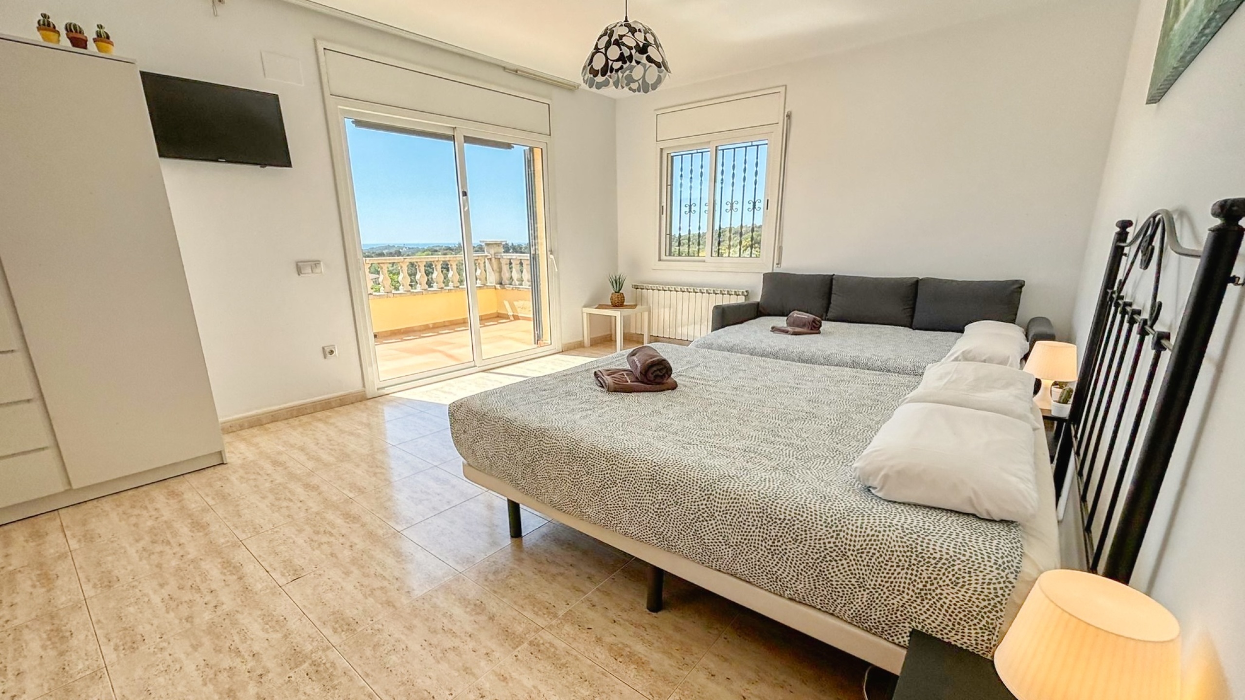 Villas de vacaciones Costa Brava España - Villa Holiday - Dormitorio