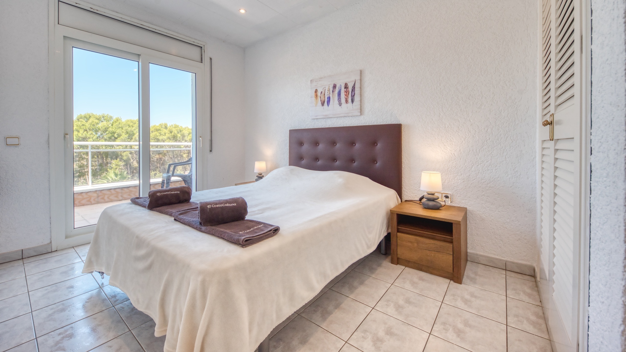 Villas de vacaciones Costa Brava España - Villa Maribel - Dormitorio