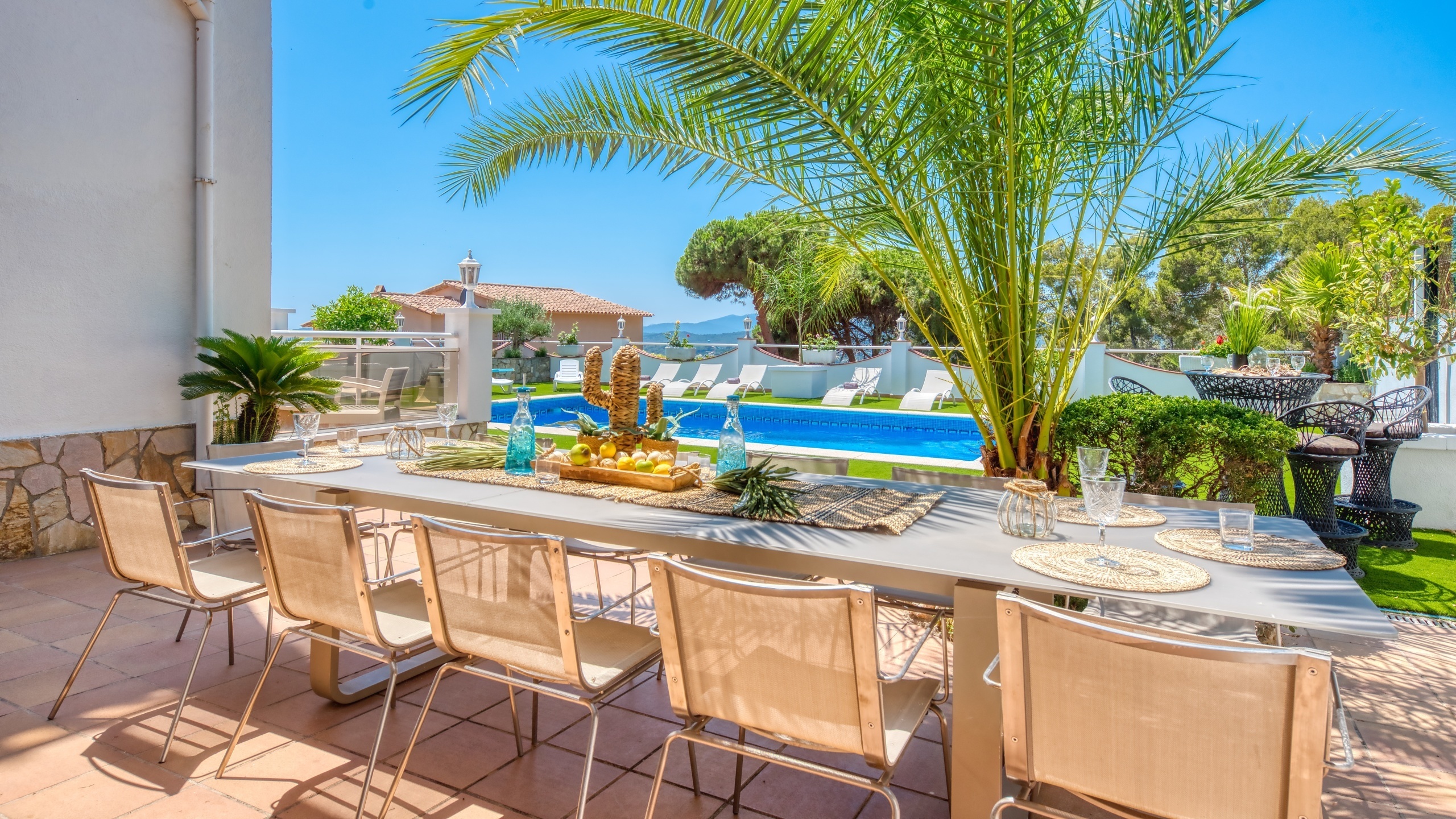 Villas de vacaciones Costa Brava España - Villa Maribel - Comedor