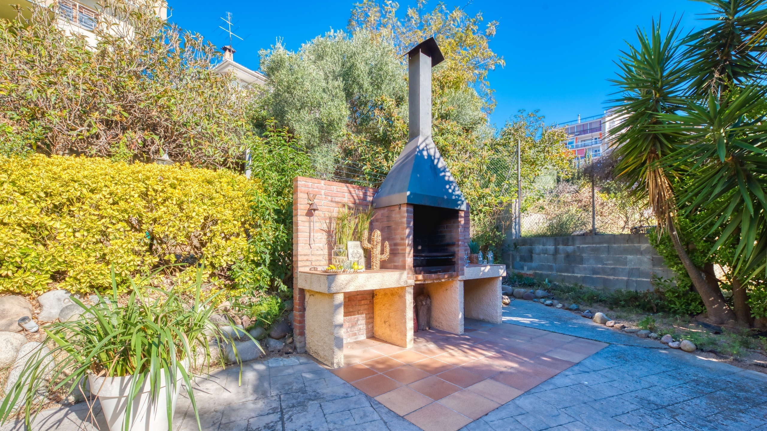 Villas de vacaciones Costa Brava España - Villa Summertime - Área de barbacoa
