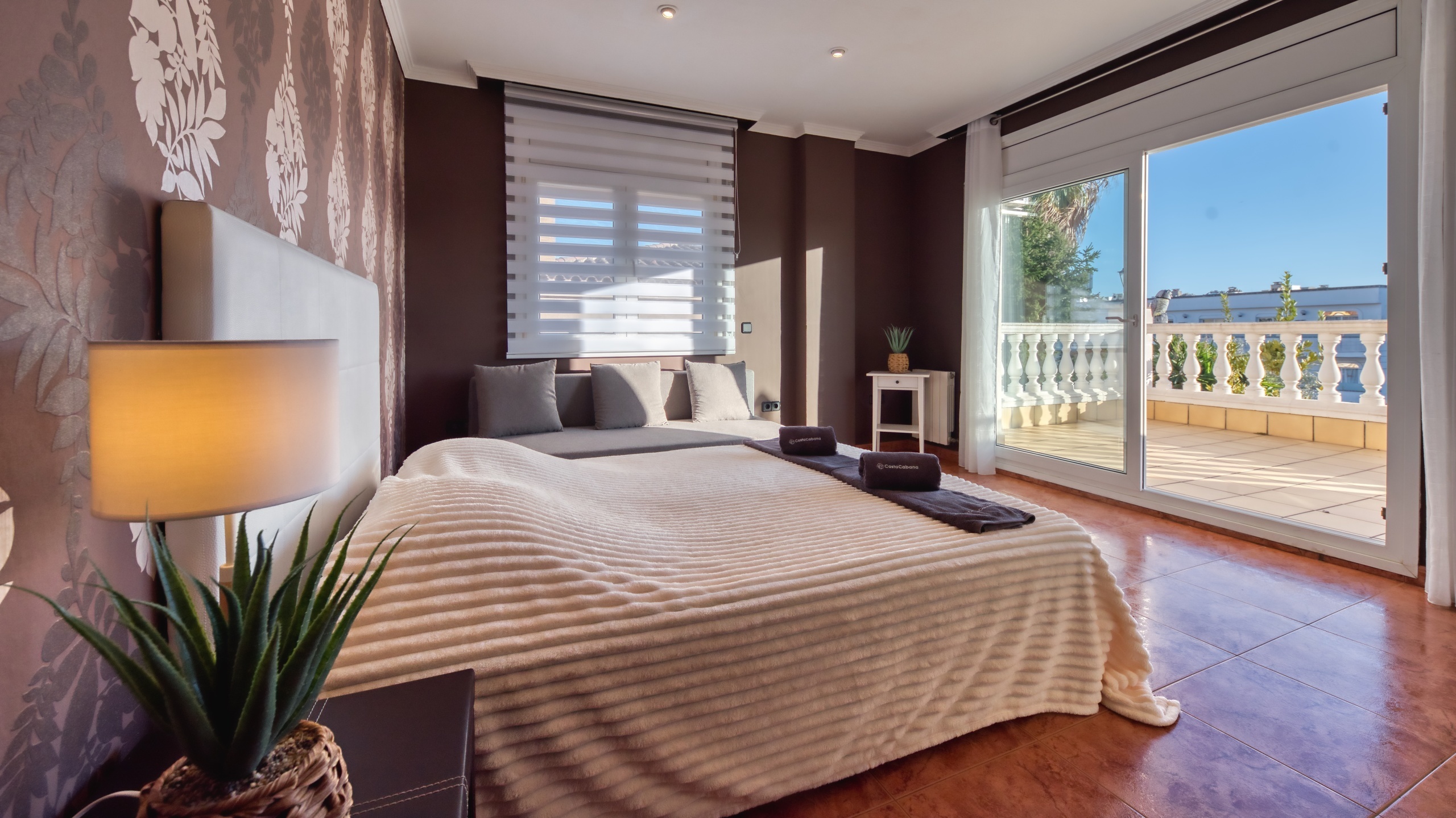 Villas de vacaciones Costa Brava España - Villa Summertime - Dormitorio