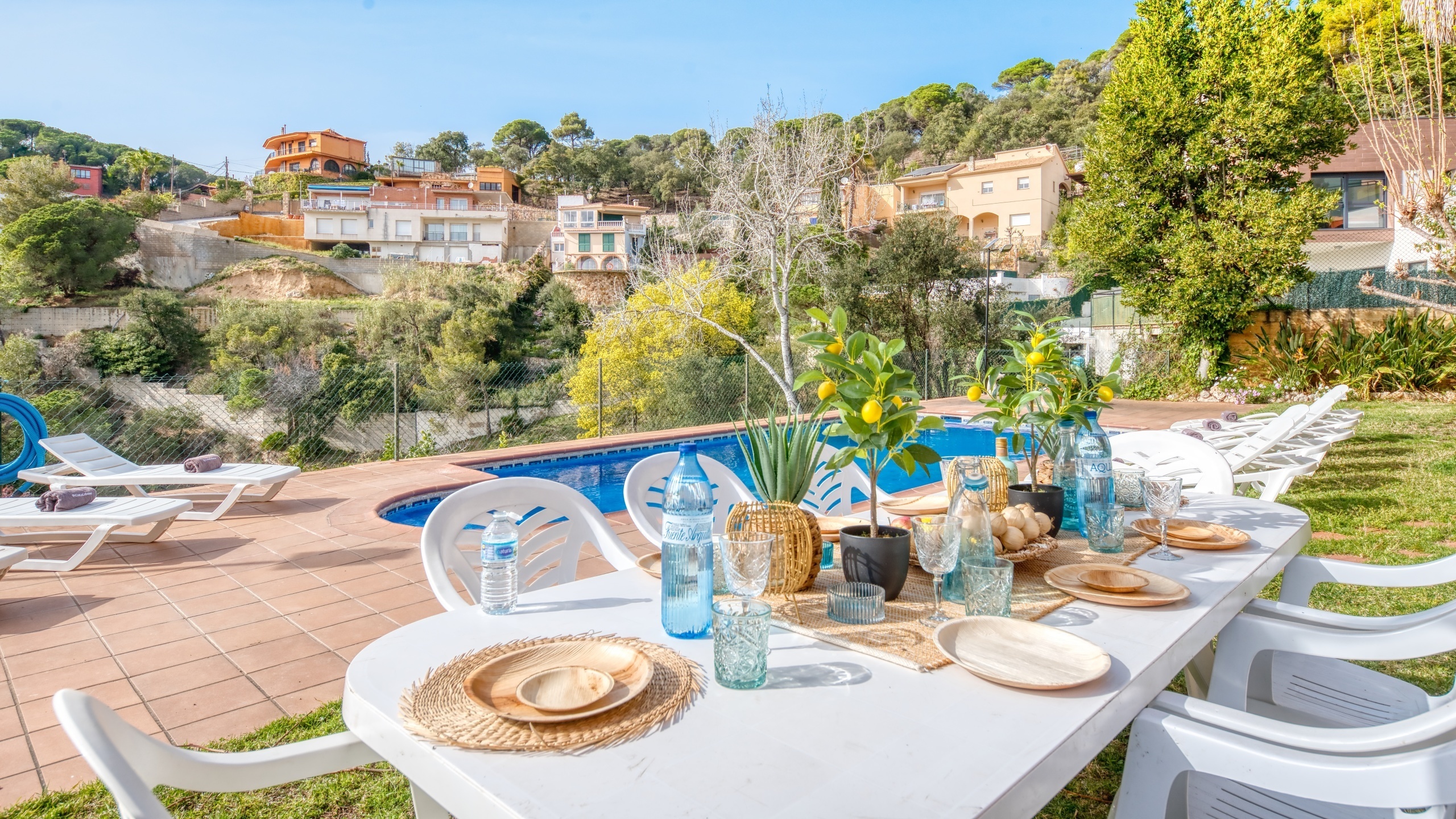 Villas de vacaciones Costa Brava España - Villa Marysol - Piscina