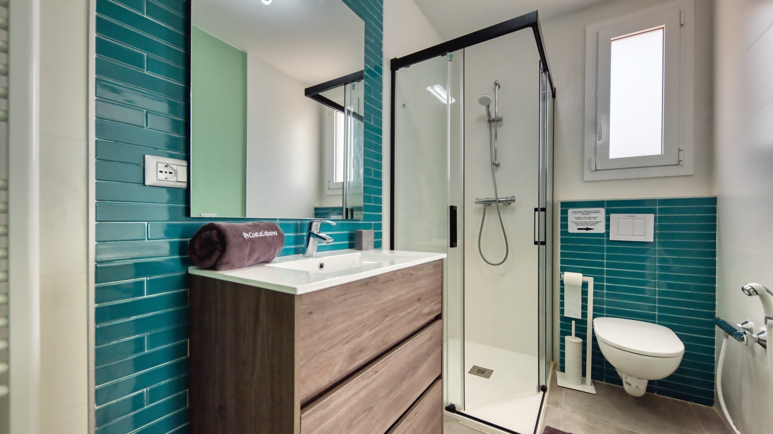 Villas de vacaciones Costa Brava España - Villa BellaVista - Baño en suite 