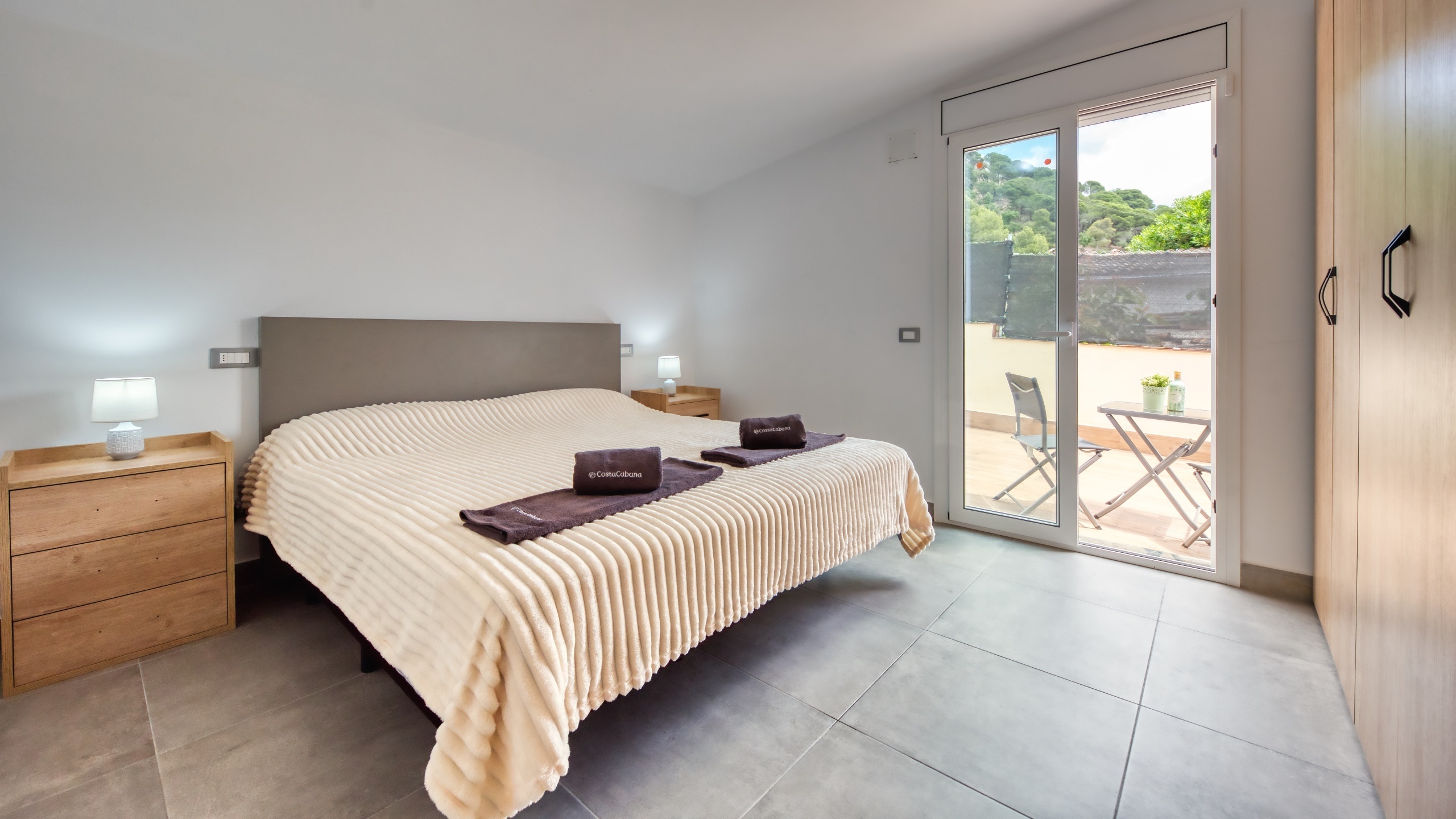 Villas de vacaciones Costa Brava España - Villa BellaVista - Dormitorio