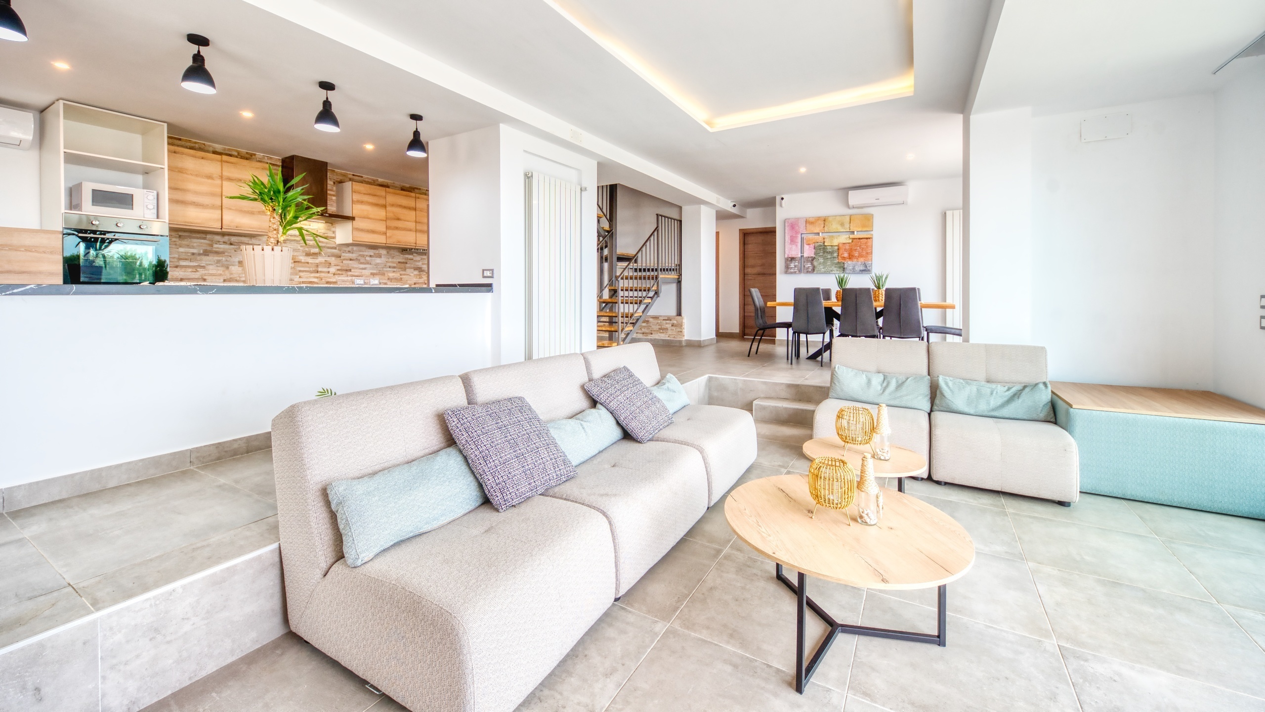 Villas de vacaciones Costa Brava España - Villa BellaVista - Salón