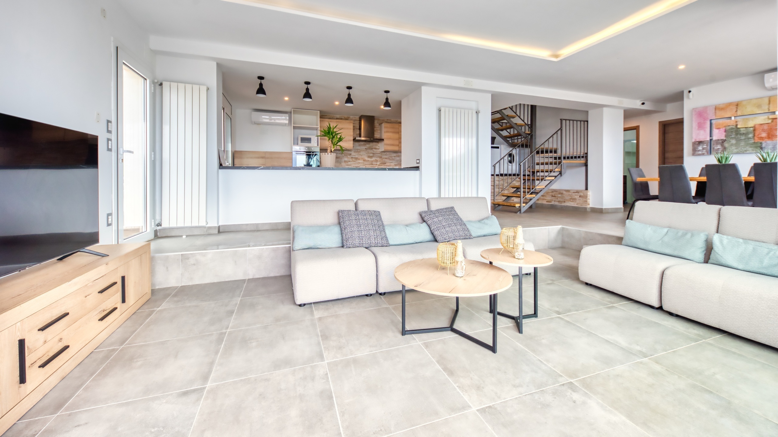 Villas de vacaciones Costa Brava España - Villa BellaVista - Salón