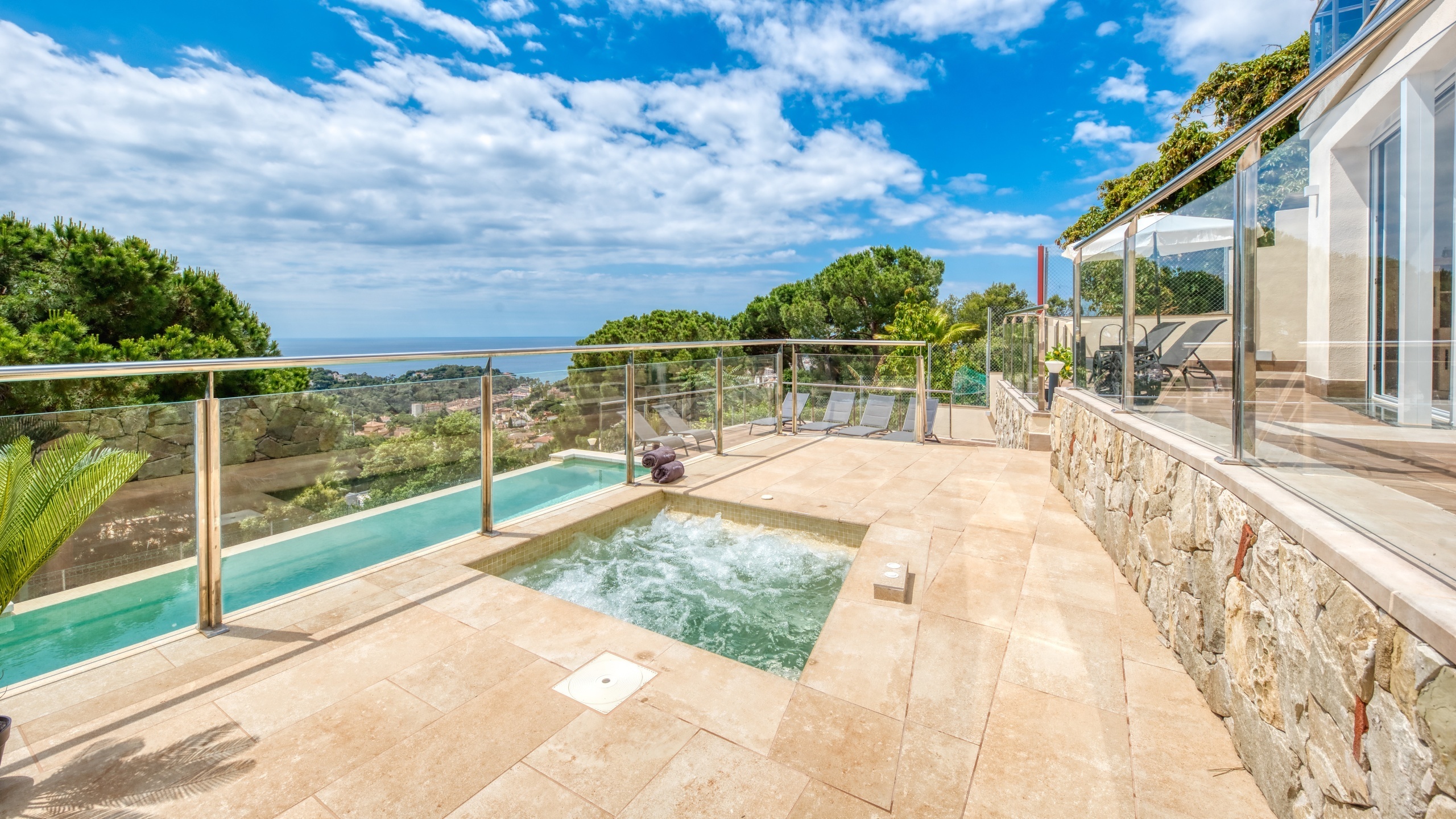 Villas de vacaciones Costa Brava España - Villa BellaVista - Remolino