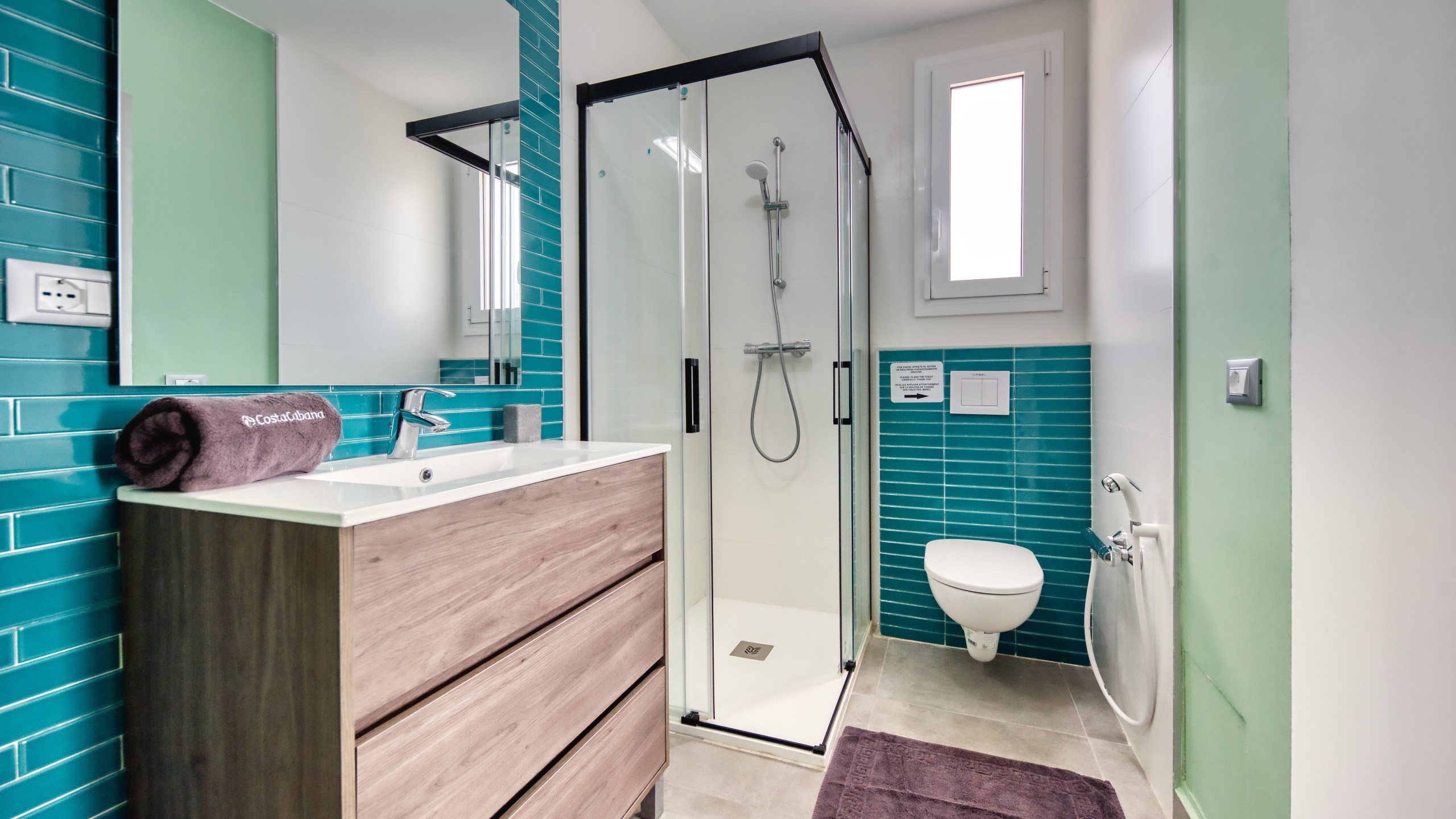 Villas de vacaciones Costa Brava España - Villa BellaVista - Baño