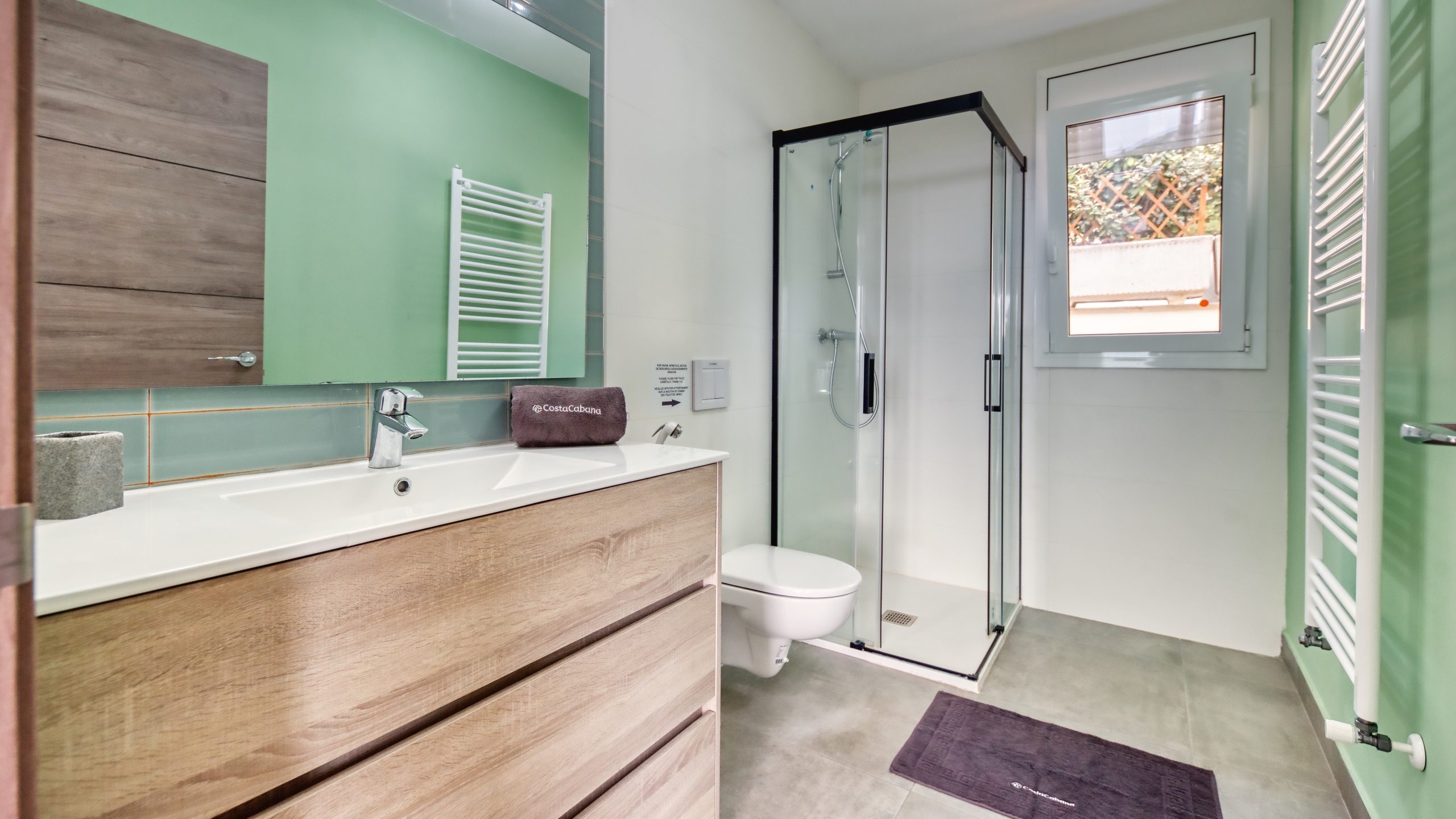 Villas de vacaciones Costa Brava España - Villa BellaVista - Baño en suite 