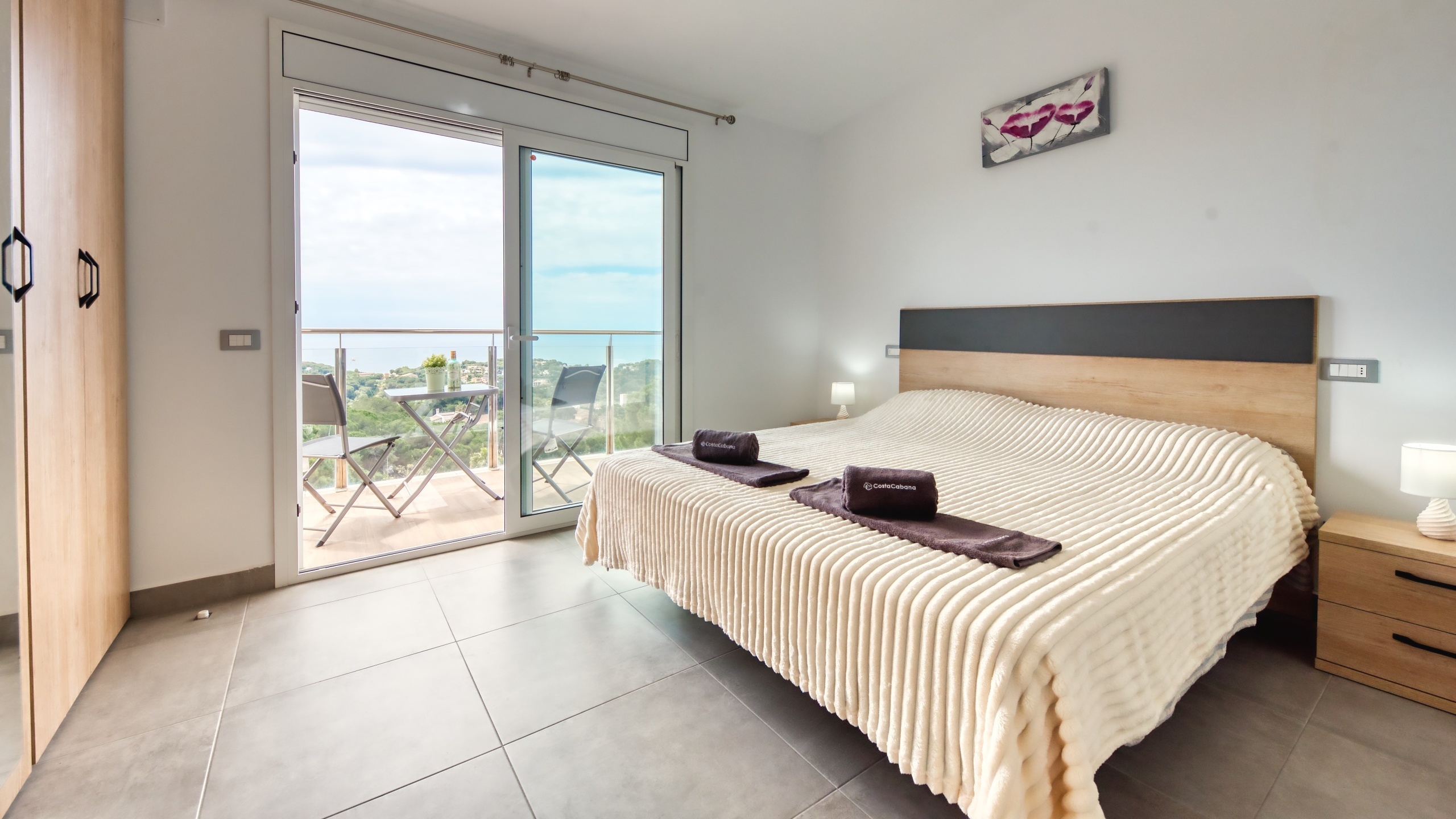 Villas de vacaciones Costa Brava España - Villa BellaVista - Dormitorio principal