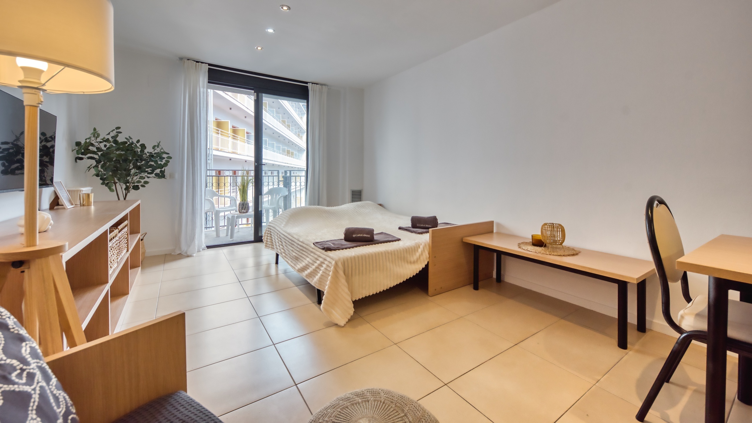 Villas de vacaciones Costa Brava España - Apartment Gaudi - Dormitorio