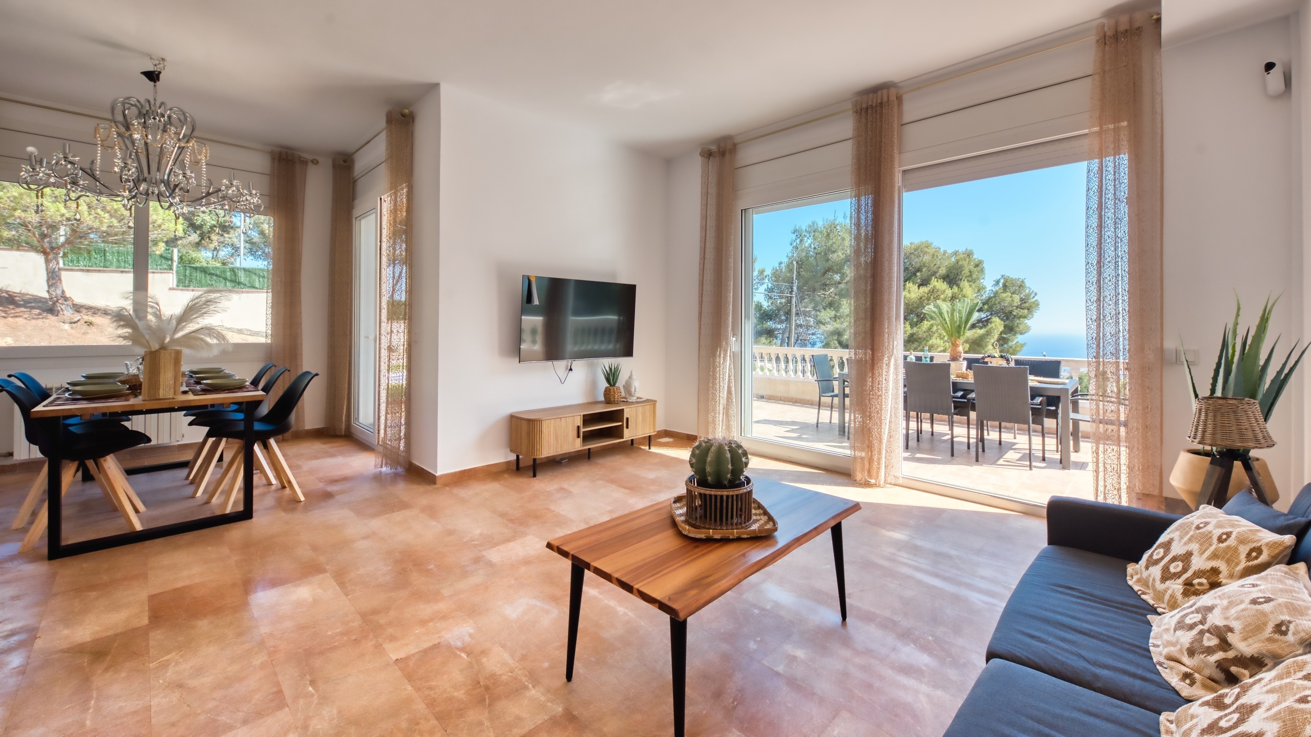 Villas de vacaciones Costa Brava España - Villa Ibiza - Sala de estar