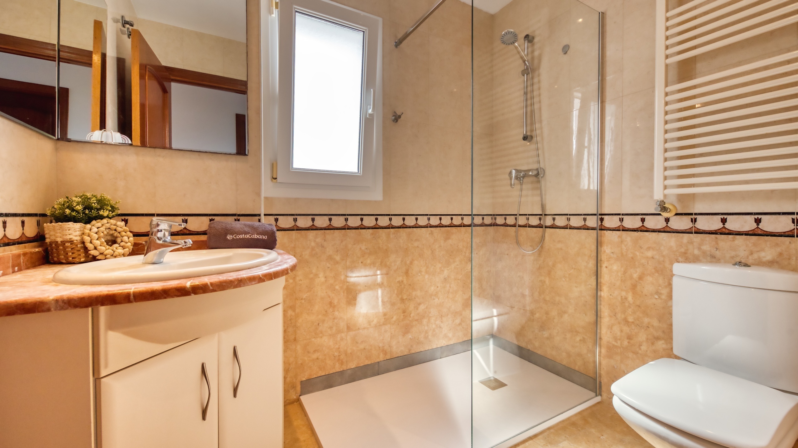 Villas de vacaciones Costa Brava España - Villa Ibiza - Baño