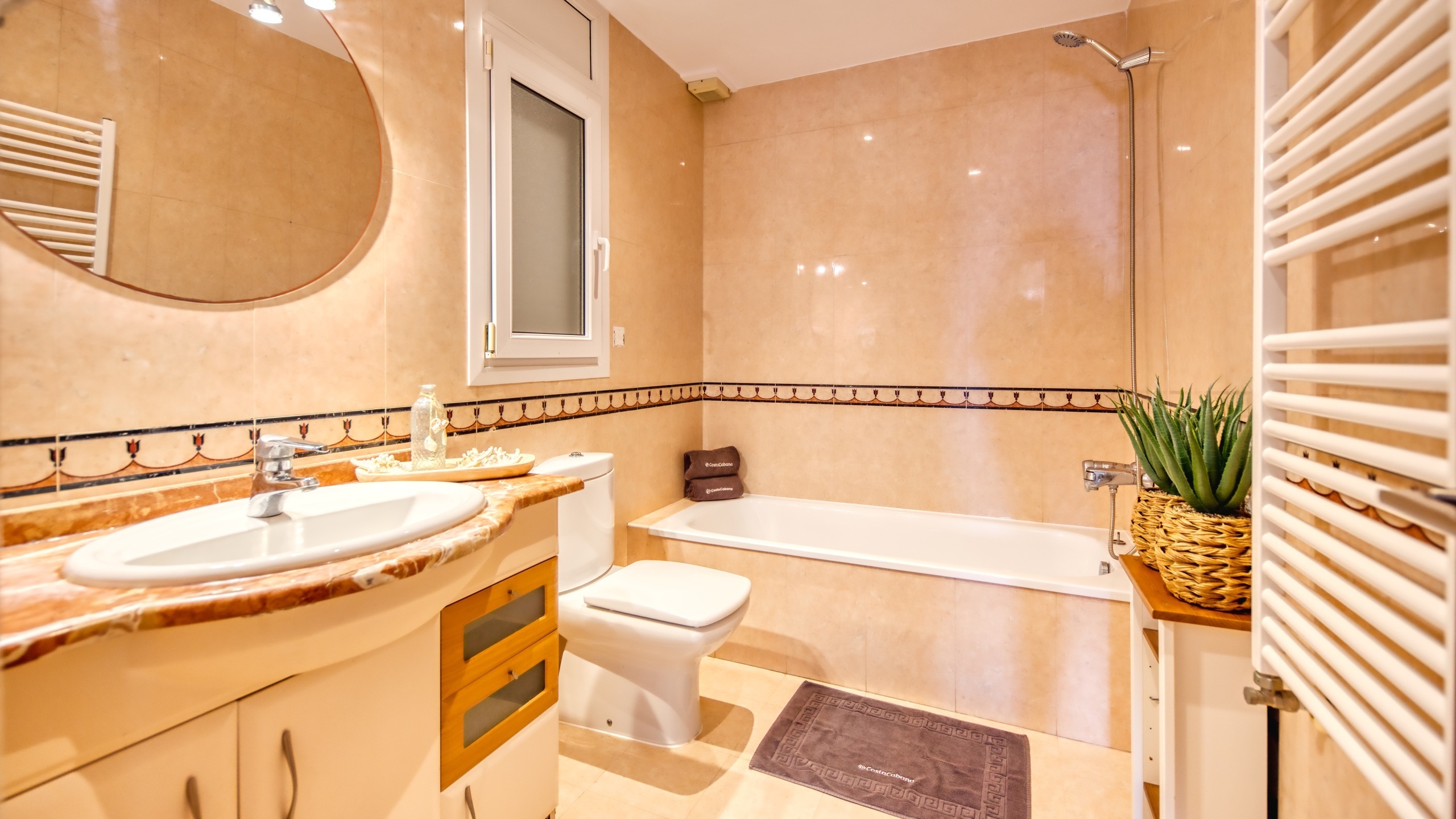 Villas de vacaciones Costa Brava España - Villa Ibiza - Baño