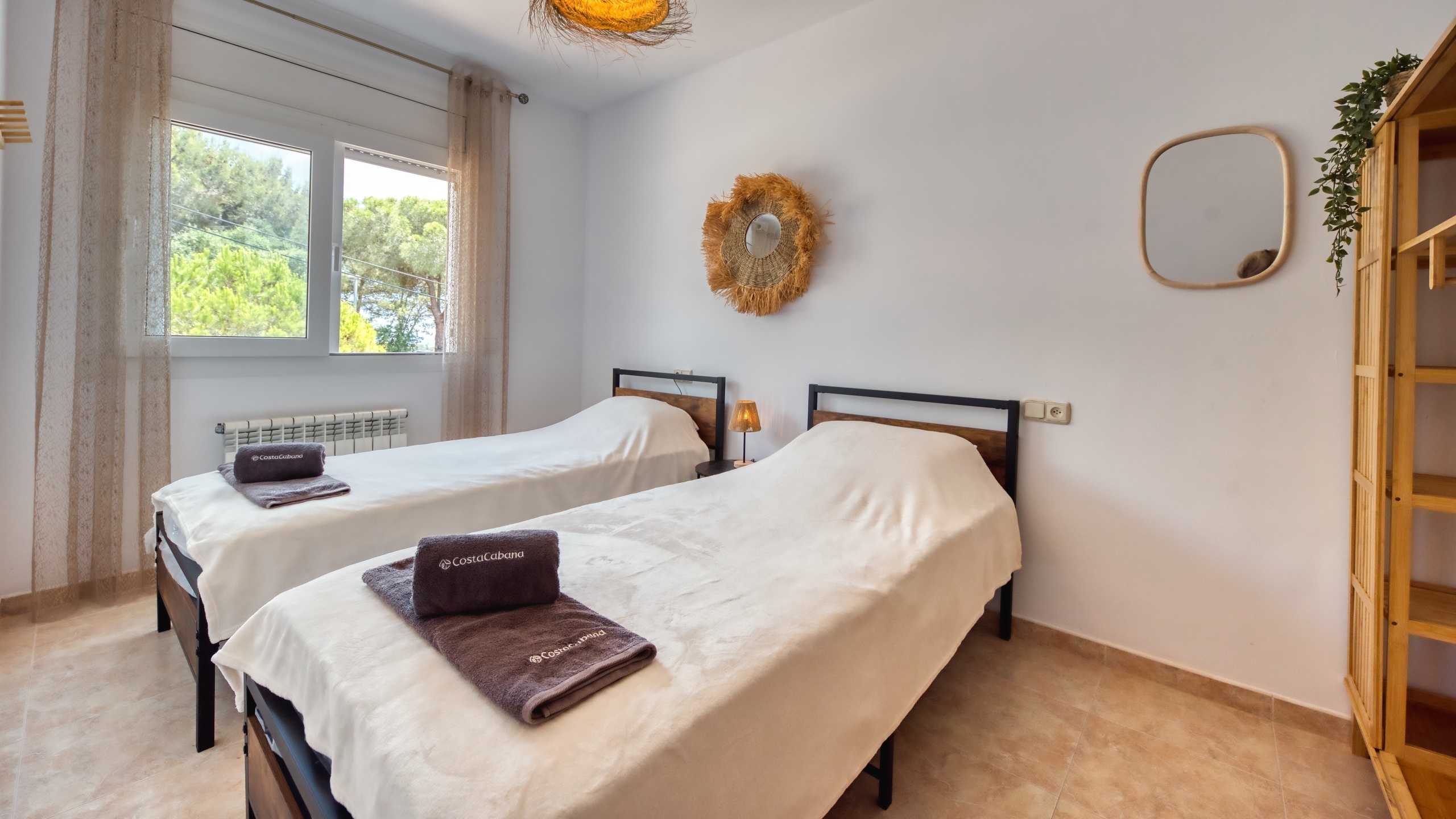 Villas de vacaciones Costa Brava España - Villa Ibiza - Dormitorio