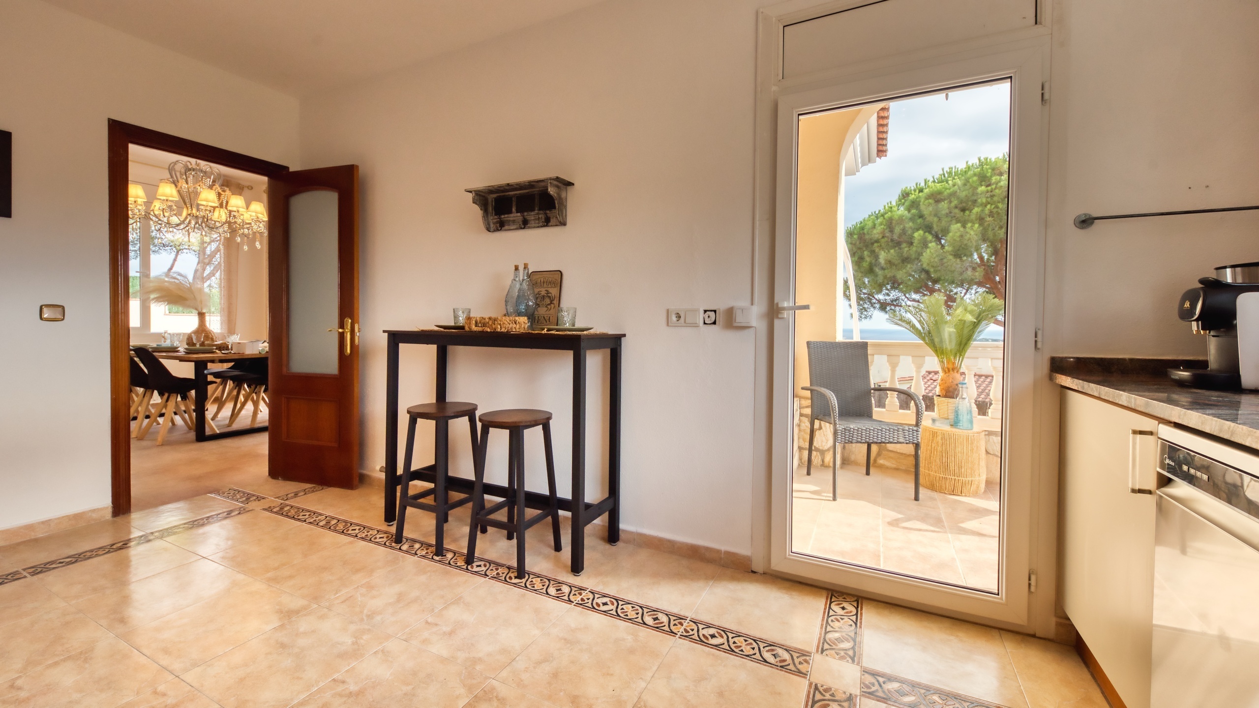 Villas de vacaciones Costa Brava España - Villa Ibiza - Cocina