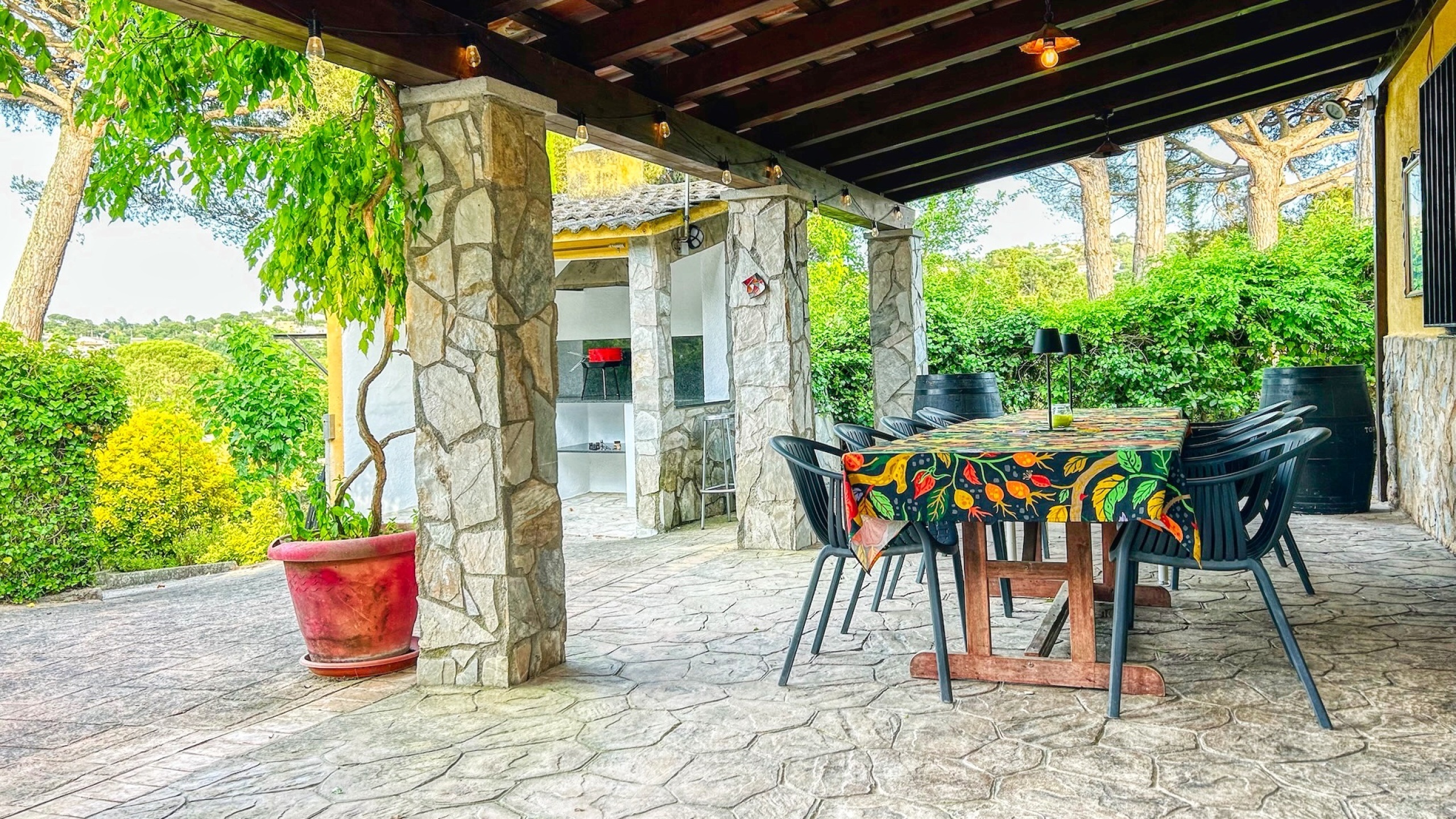 Villas de vacaciones Costa Brava España - Villa Iako - Terraza