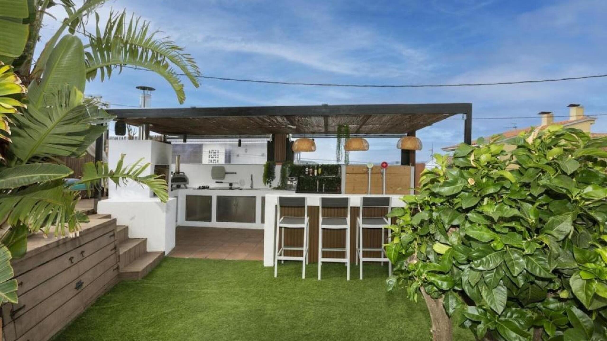 Villas de vacaciones Costa Brava España - Villa Soleia - Área de barbacoa