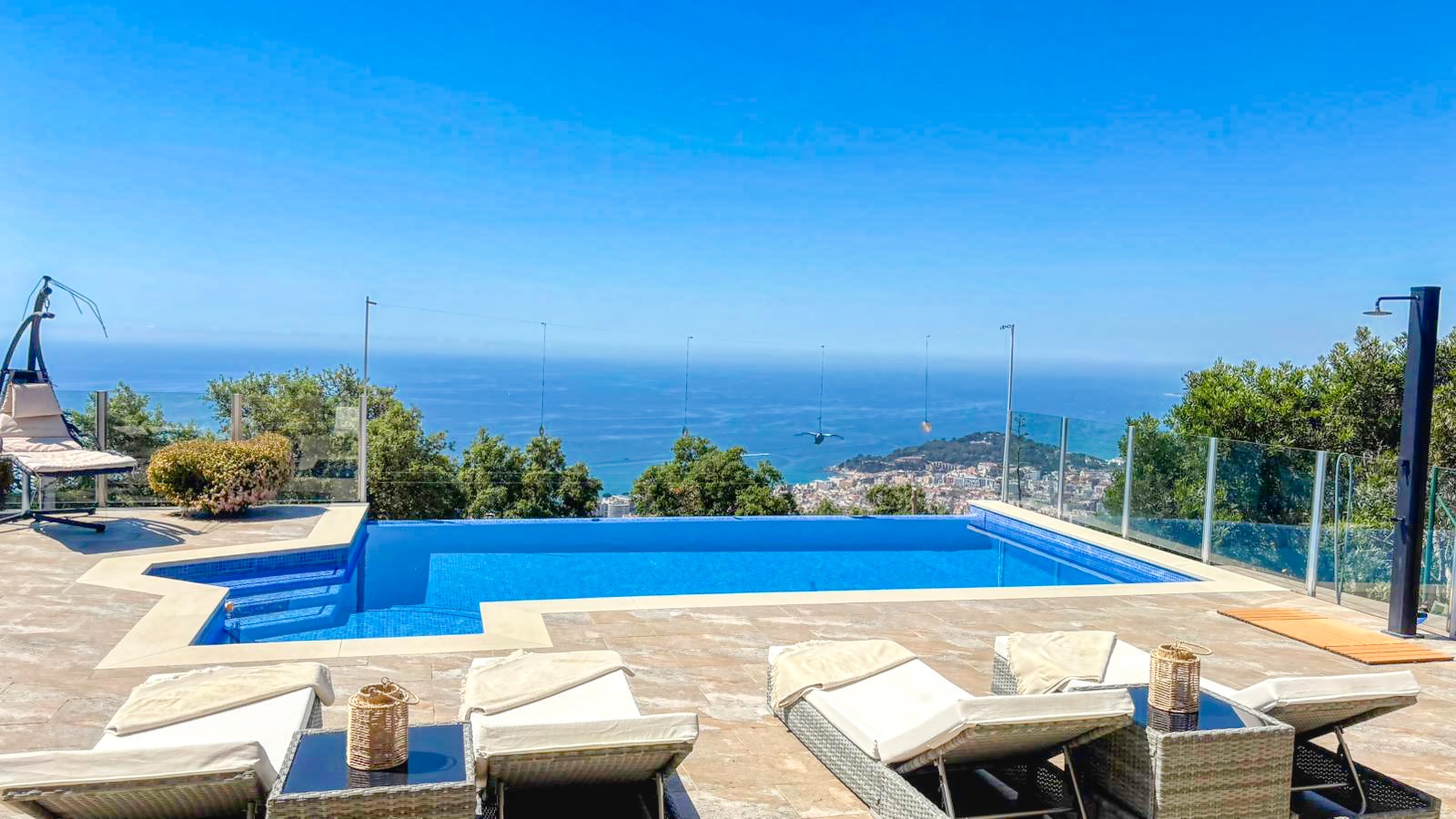 Villas de vacaciones Costa Brava España - Villa VistaMar - Piscina